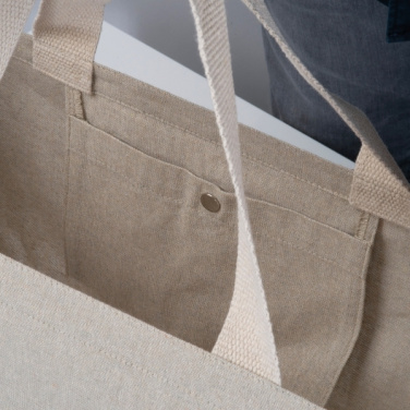 Logo trade promotional items image of: Large cotton bag Pilar