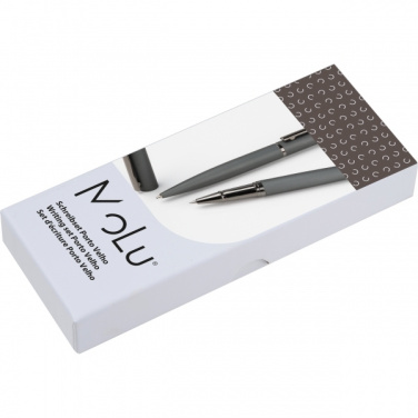Logo trade promotional merchandise photo of: MoLu writing set Porto Velho