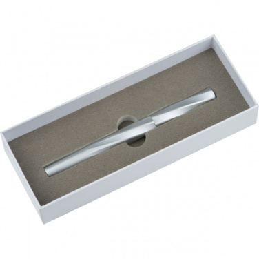 Logo trade promotional giveaways picture of: MoLu brass rollerball Praia Grande