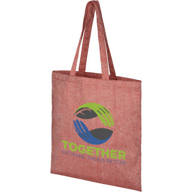 Logo trade promotional products image of: Pheebs 150 g/m² recycled tote bag 7L