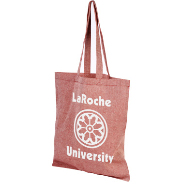 Logo trade promotional product photo of: Pheebs 150 g/m² recycled tote bag 7L
