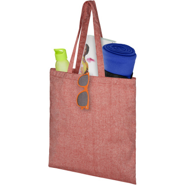 Logo trade business gifts image of: Pheebs 150 g/m² recycled tote bag 7L