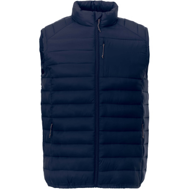 Logo trade promotional giveaway photo of: Pallas men's GRS recycled insulated bodywarmer