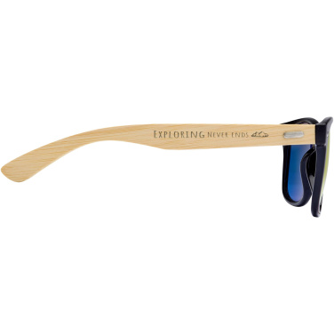 Logo trade promotional gifts image of: Hue sunglasses with bamboo temples