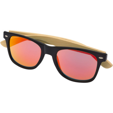 Logo trade business gifts image of: Hue sunglasses with bamboo temples