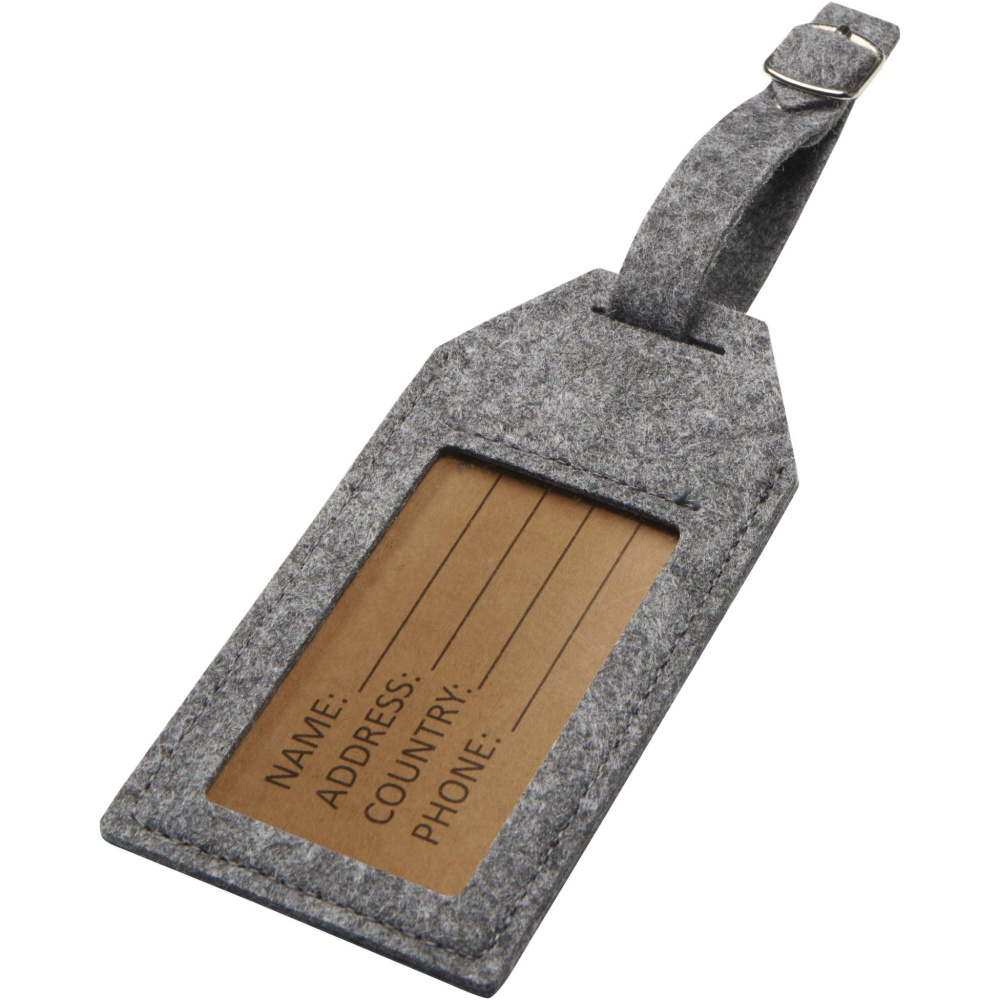 Logotrade promotional products photo of: Tie luggage tag