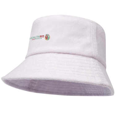 Logotrade promotional products photo of: Melo GRS recycled terry sun hat