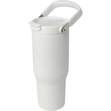 Logo trade promotional merchandise photo of: Bronx 900 ml RCS recycled stainless steel copper vacuum insulated tumbler with dual function lid