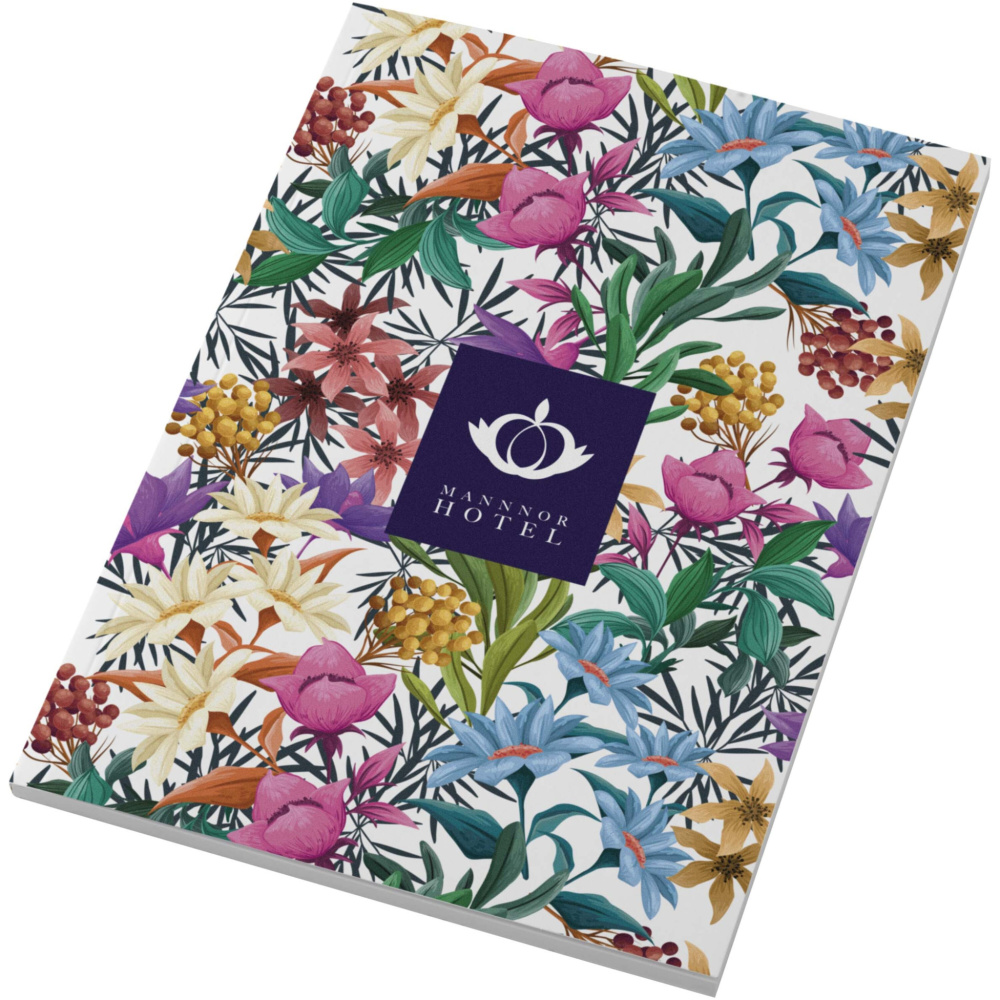 Logo trade promotional gifts picture of: Novella Austen A5 soft cover notebook - 50 sheets