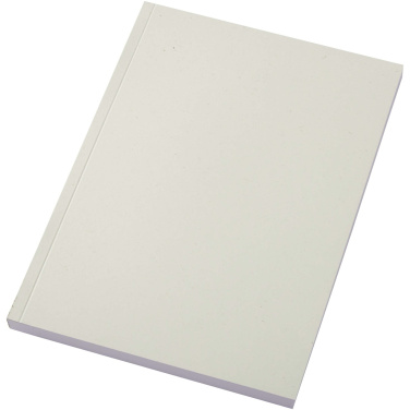 Logo trade promotional items image of: Novella Austen A5 recycled soft cover notebook - 100 sheets
