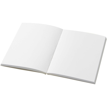 Logo trade promotional merchandise photo of: Novella Austen A6 recycled soft cover notebook - 100 sheets