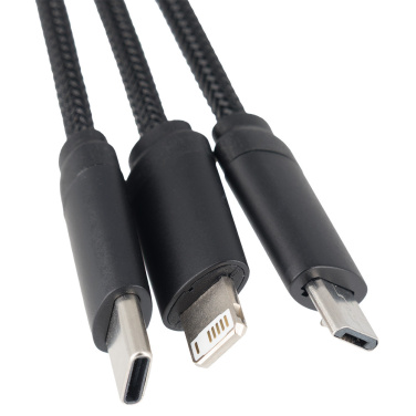 Logotrade business gift image of: Big cable 4in1 with illuminated logo - i5w