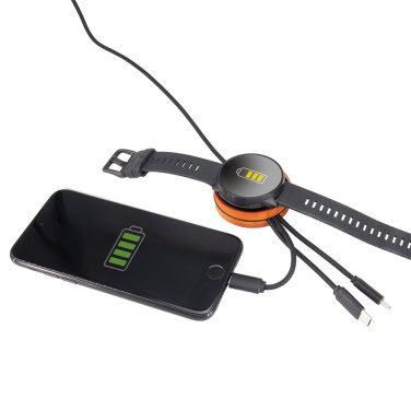 Logo trade business gift photo of: Big cable 4in1 with illuminated logo - i5w