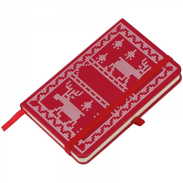 Logotrade promotional giveaway picture of: A6 Notebook with Christmas design