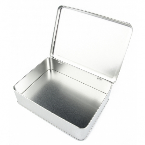Logo trade promotional product photo of: Metal box 18x12,6x4 cm
