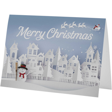 Logo trade promotional gifts image of: Herald A5 greeting card