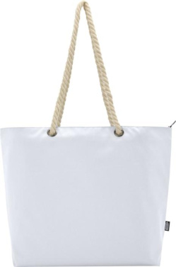 Logotrade promotional merchandise picture of: Panama GRS recycled beach cooler tote bag with cord handles