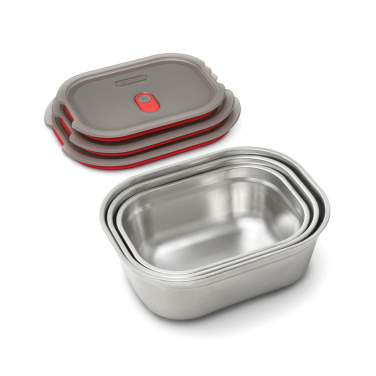 Logo trade promotional merchandise photo of: Black+Blum Mealprep Box 3pcs Set Small, Medium, Large