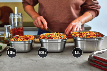 Logo trade promotional giveaways picture of: Black+Blum Mealprep Box 3pcs Set Small, Medium, Large