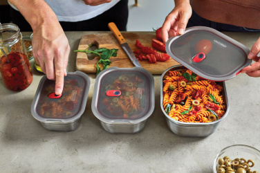 Logo trade promotional gifts image of: Black+Blum Mealprep Box 3pcs Set Small, Medium, Large