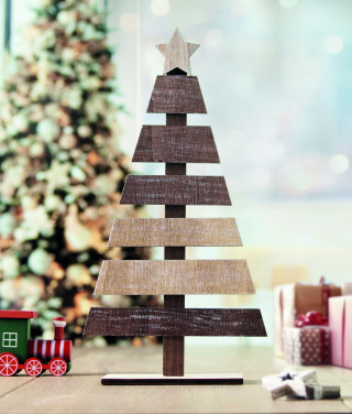 Logotrade business gift image of: Wooden Christmas tree