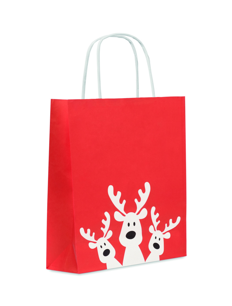 Logo trade promotional merchandise photo of: Gift paper bag small