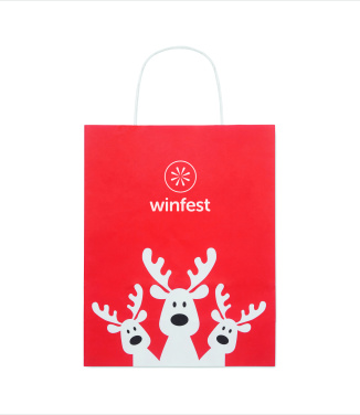 Logo trade corporate gifts picture of: Gift paper bag small