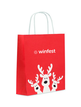 Logo trade advertising products image of: Gift paper bag small