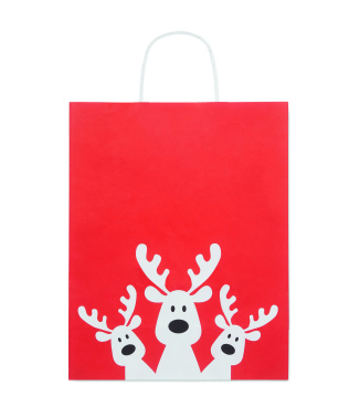 Logo trade promotional products image of: Gift paper bag large
