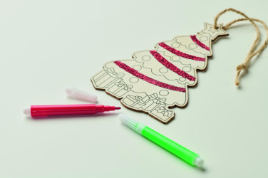 Logo trade promotional gift photo of: Christmas tree ornament