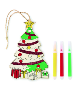 Logo trade advertising product photo of: Christmas tree ornament