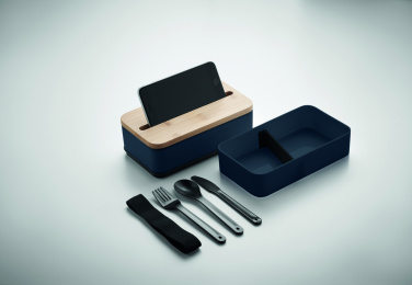 Logo trade advertising products picture of: Recycled PP lunch box