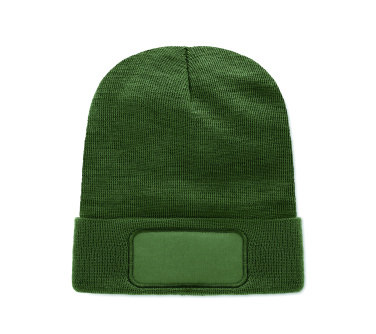 Logotrade promotional product picture of: Unisex beanie RPET polyester
