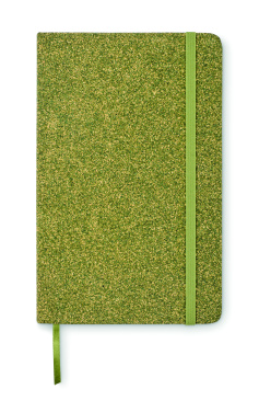 Logo trade promotional merchandise image of: A5 notebook with hard cover