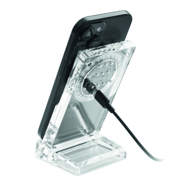 Logotrade promotional gifts photo of: Acrylic wireless charger 15W