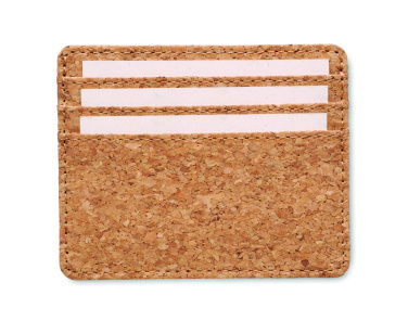 Logo trade promotional products image of: Cork cardholder with RFID