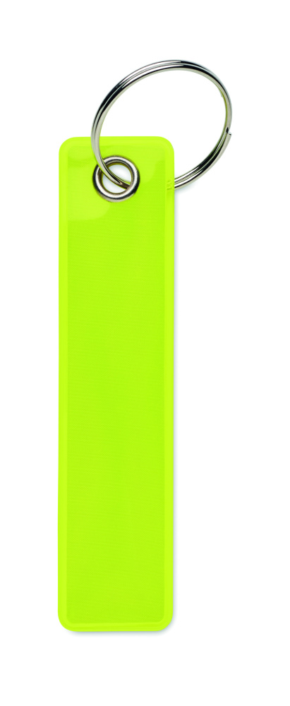 Logotrade promotional item picture of: Reflective key ring in PVC