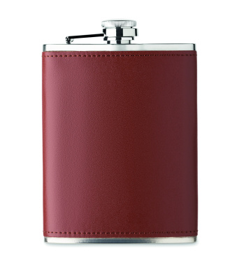 Logo trade promotional products image of: Slim hip flask 200 ml