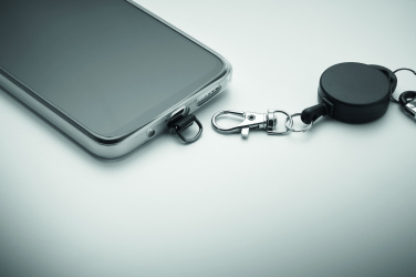 Logotrade promotional item picture of: Retractable phone holder