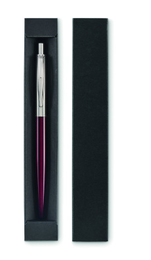 Logotrade promotional merchandise photo of: Push button pen in box