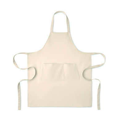 Logo trade promotional products image of: Organic cotton apron 240 gr/m²