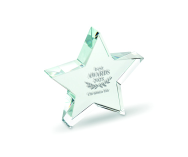 Logotrade promotional giveaway picture of: Glass star award