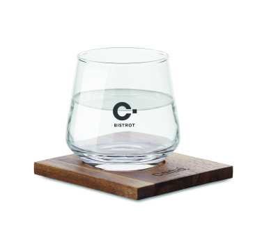 Logo trade promotional merchandise image of: Whisky short drink glass set