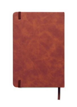 Logotrade business gift image of: A5 smokey PU notebook