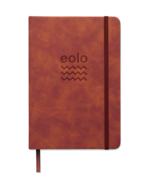 Logo trade promotional items image of: A5 smokey PU notebook