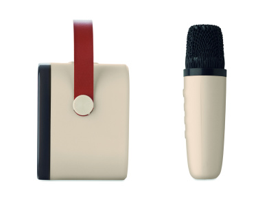 Logo trade promotional gifts picture of: Karaoke set speaker