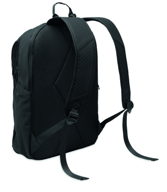 Logo trade promotional products image of: 15" soft PU laptop backpack