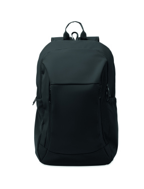 Logo trade advertising products picture of: 15" soft PU laptop backpack