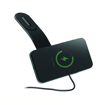 Logo trade promotional gifts image of: 15W magnetic car charger