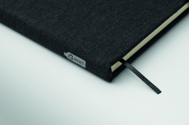 Logo trade promotional items picture of: A5 notebook with phone holder